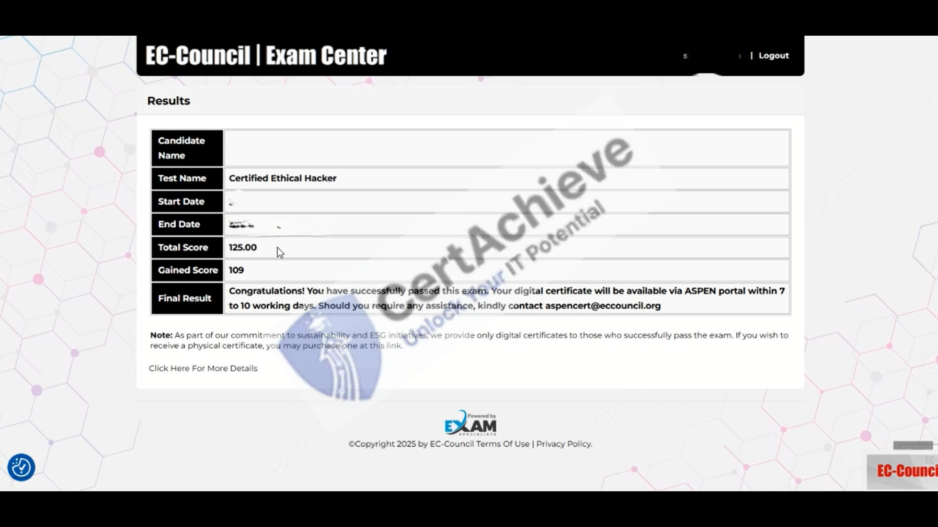 Official ECCouncil 312-50v12 Exam 1