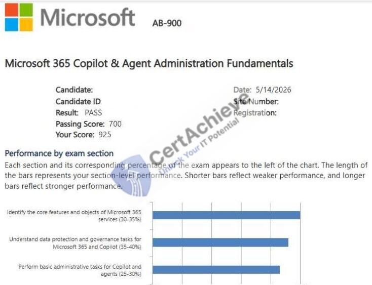 Official Microsoft AB-900 Exam 1
