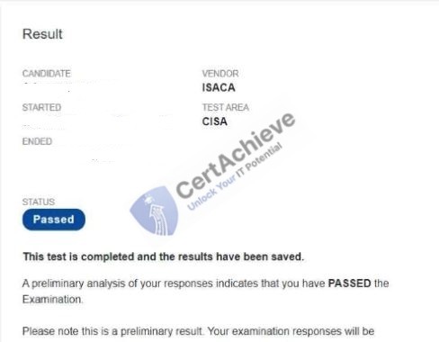 Official Isaca CISA Exam 1