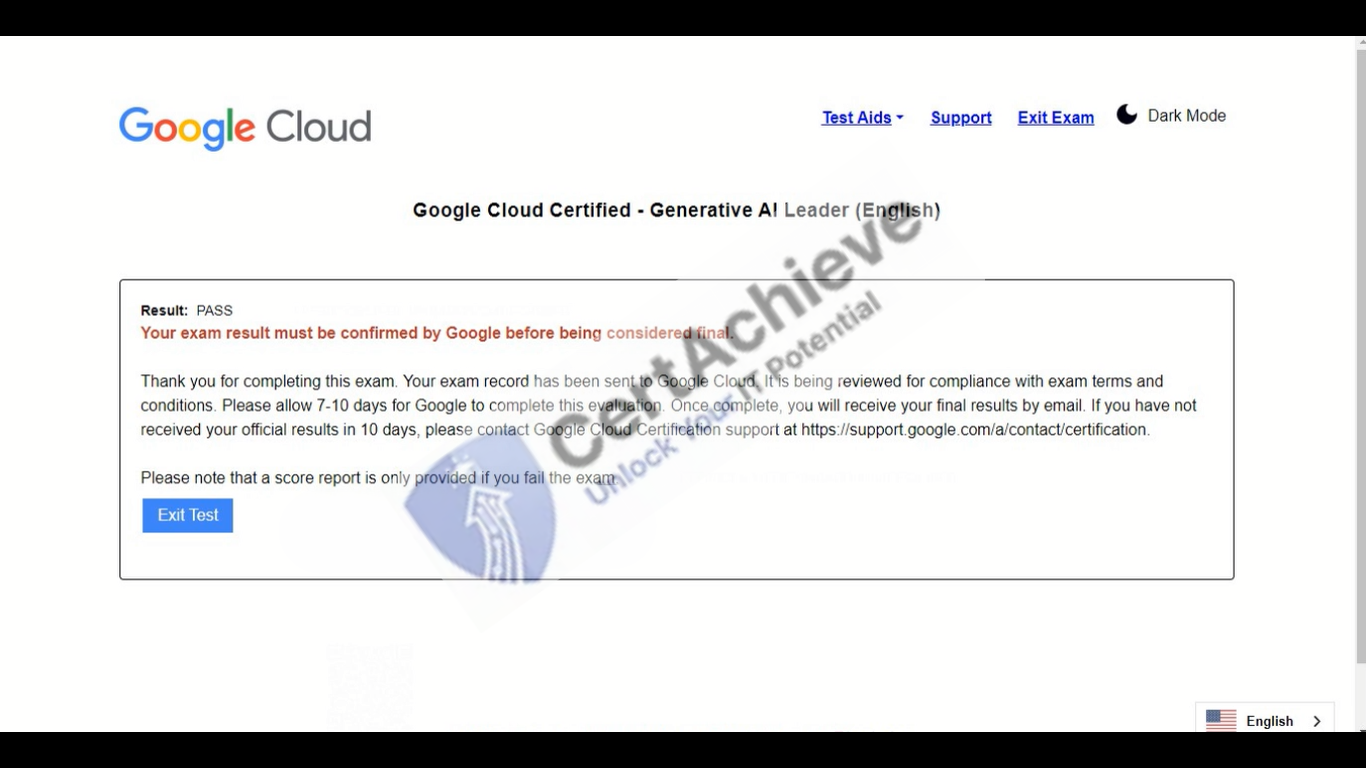 Official Google Generative-AI-Leader Exam 1
