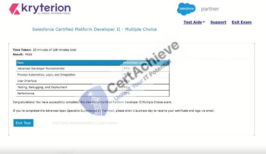 Official Salesforce PDII Exam 1