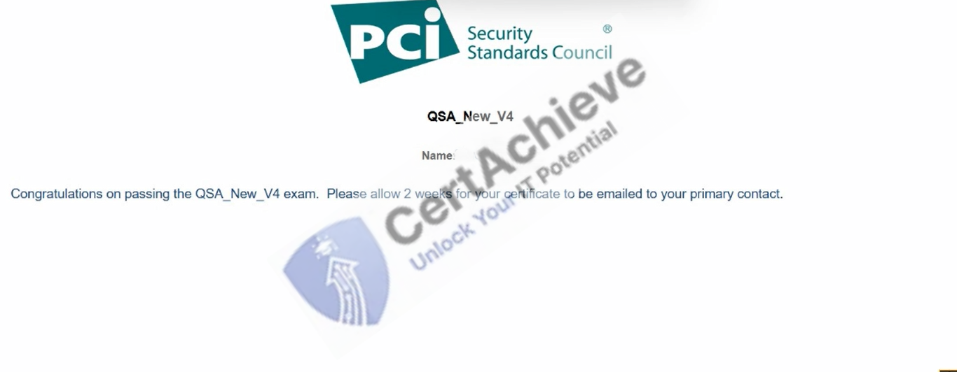 Official PCI SSC QSA_New_V4 Exam 1