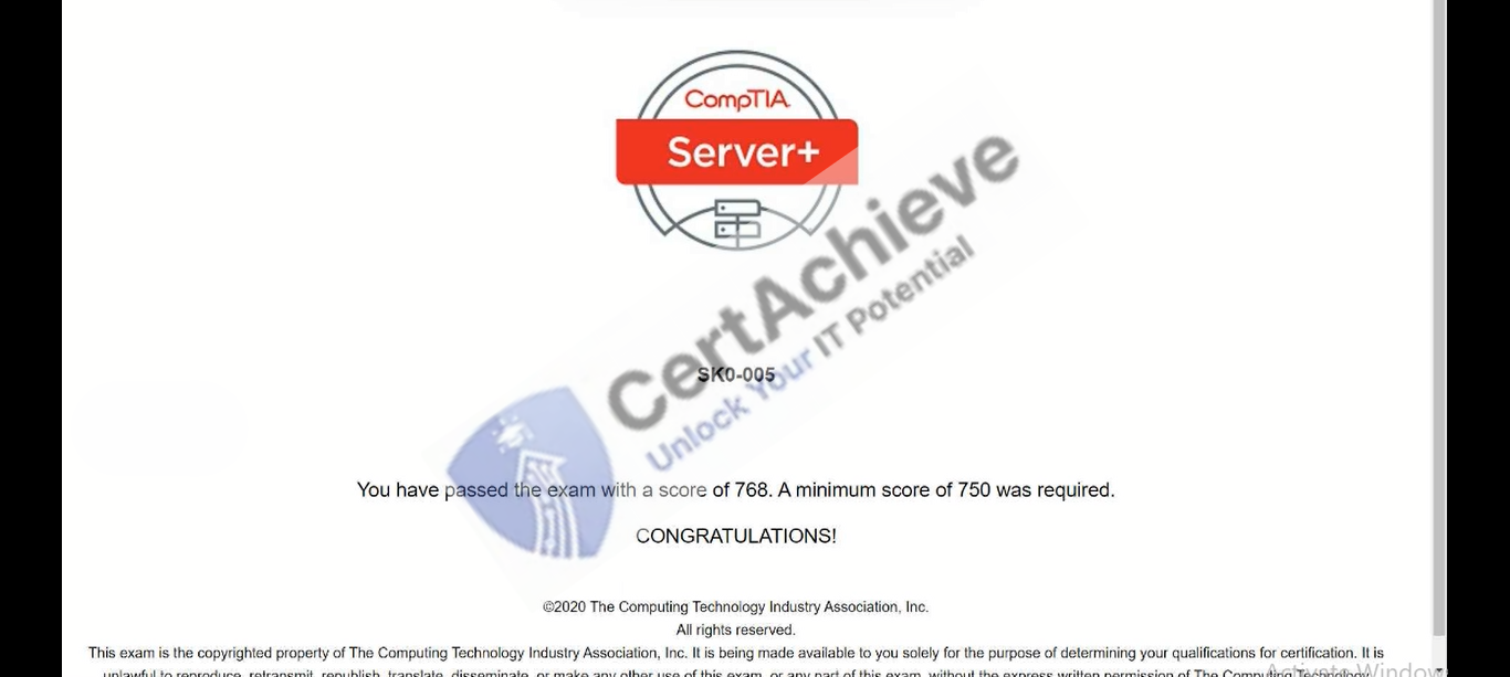 Official CompTIA SK0-005 Exam 1