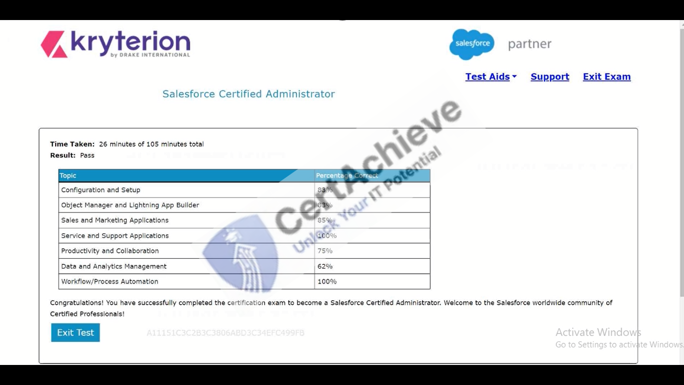 Official Salesforce-Certified-Administrator Exam 1